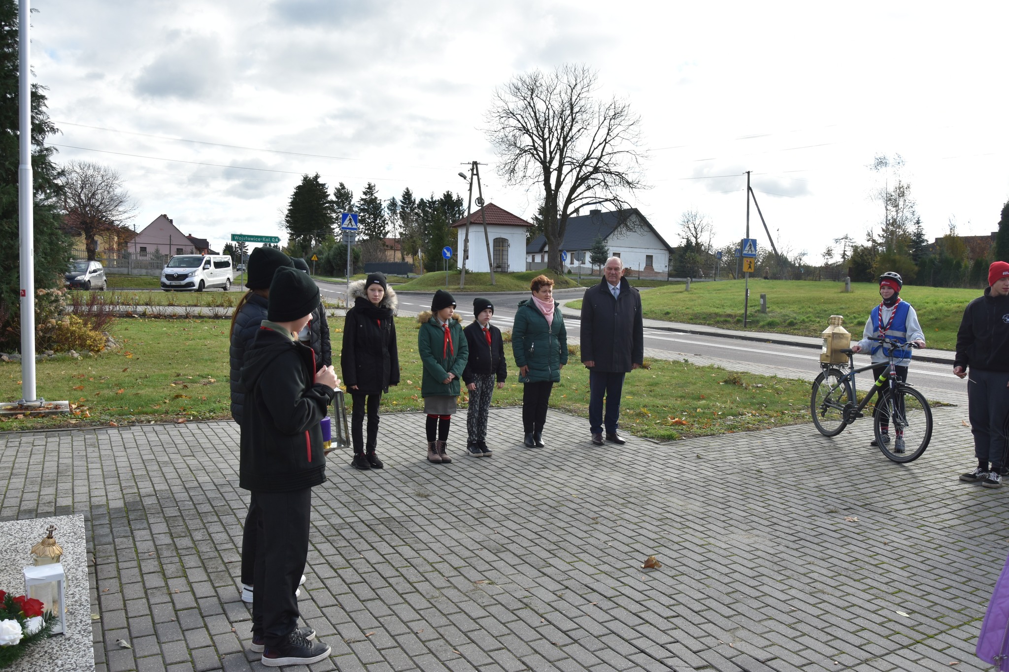 Ogień Niepodległości w Wojsławicach